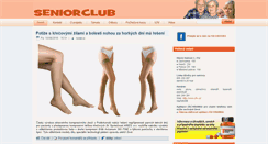Desktop Screenshot of new.seniorklub.cz